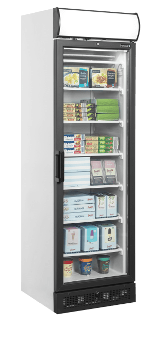 Congélateur vertical de vitrine TEFCOLD UFSC371GCP