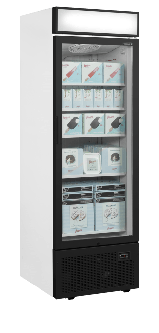Congélateur vertical de vitrine TEFCOLD UFSC1450GCP NF