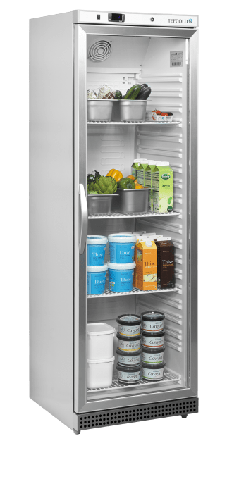 Réfrigérateur vitré TEFCOLD UR400SG