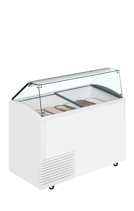Vitrine pour glace en bac TEFCOLD UDRS10