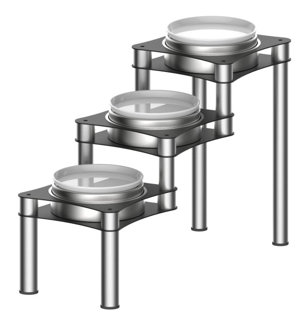 Présentoir buffet réfrigéré eutectique 3 T - Nena