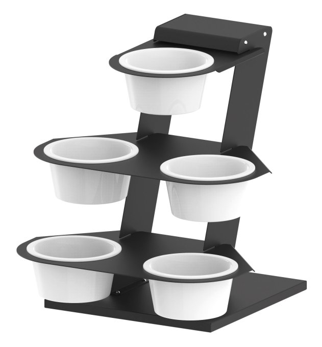 Présentoir à saladiers 2 - Ruma CASSELIN CPS2R