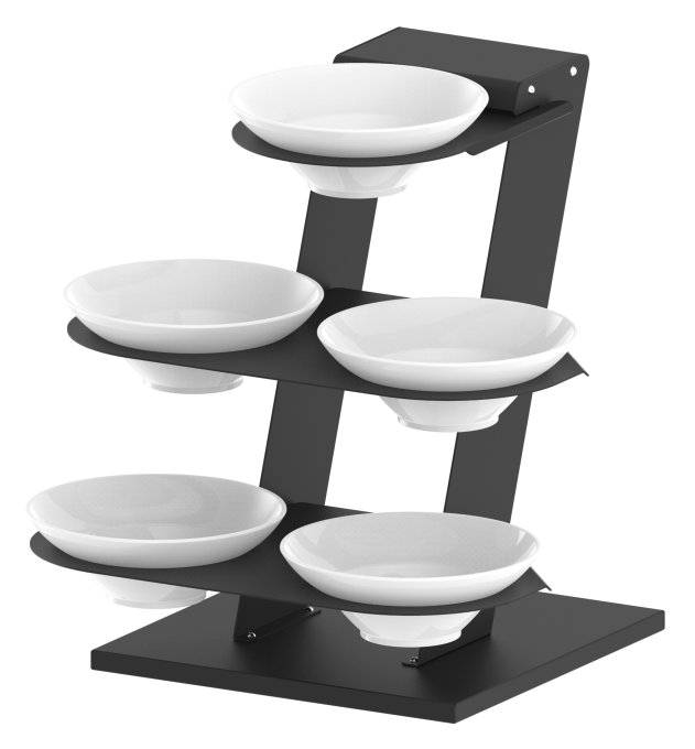 Présentoir à saladiers 3 - Ruma CASSELIN CPS3R