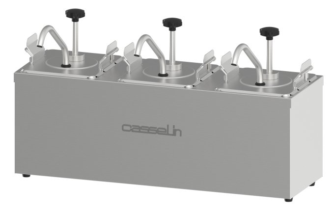 Pompe à sauce neutre triple CASSELIN CPSN3