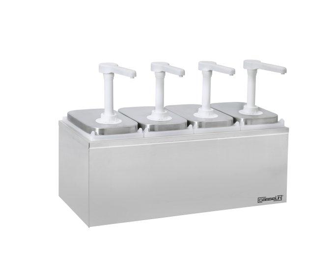 Pompe à sauce neutre 4 x 2L CASSELIN CPSN42L