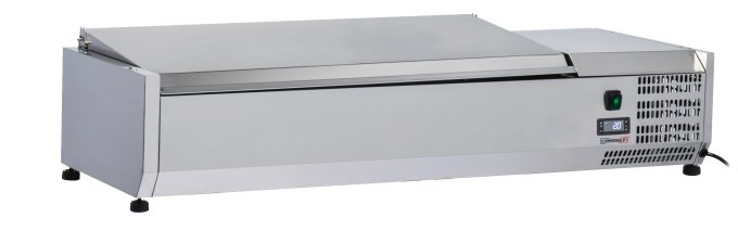 Saladette à poser 3 x GN 1/3 + 1 GN 1/2 avec couvercle CASSELIN CSAP313C