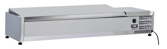 Saladette à poser 6 x GN 1/3 avec couvercle CASSELIN CSAP613C