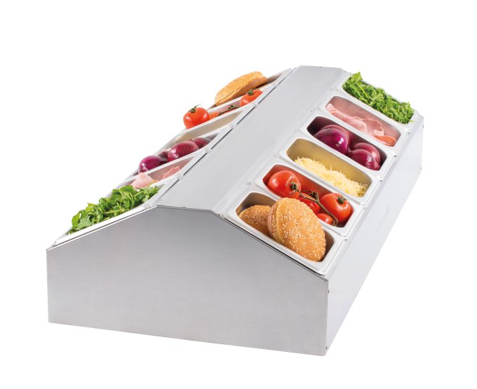 Support 12 bacs GN 1/6 CASSELIN CSBG1216C