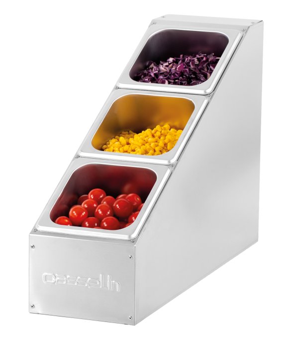 Support pour 3 bacs GN 1/6 CASSELIN CSBG316