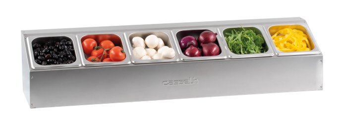 Support pour 6 bacs GN1/6 simple CSBG616 CASSELIN