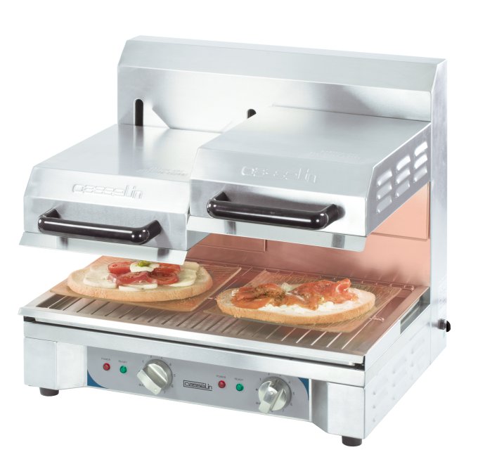 Salamandre à quartz avec double plafonds mobiles CASSELIN CSQA2P