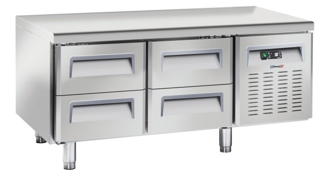 Table réfrigérée 4 tiroirs GN 1/1 CASSELIN CTAR4T