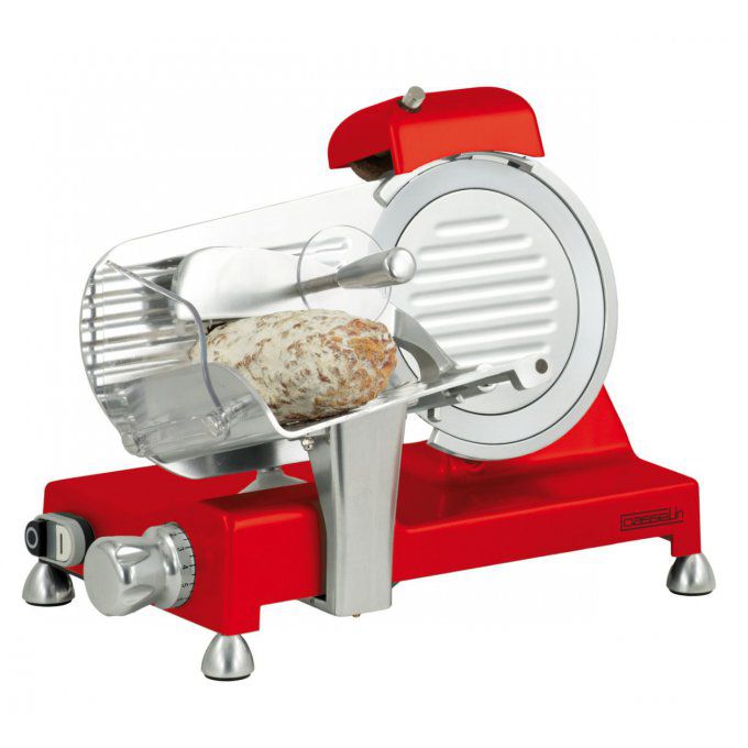 Trancheuse à jambon Ø 195 mm rouge CASSELIN CTJ195BR 