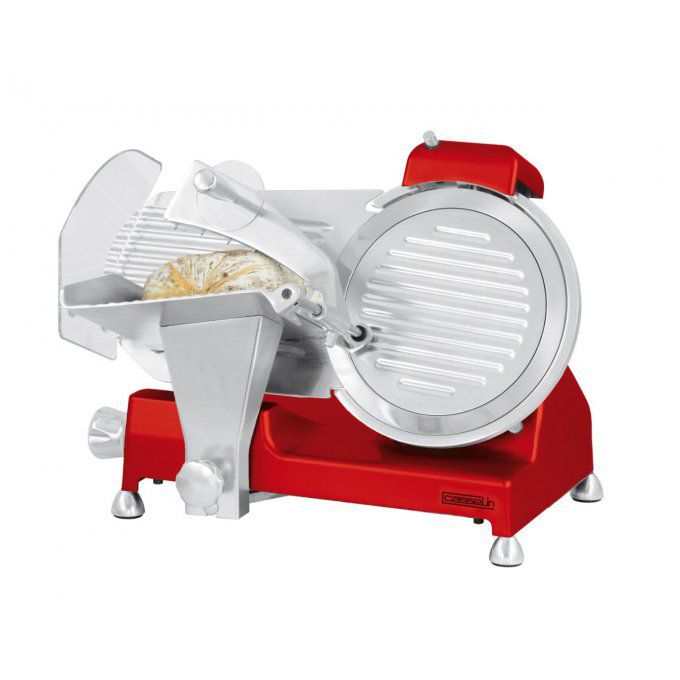 Trancheuse à jambon Ø 250 mm rouge CASSELIN CTJ250BR