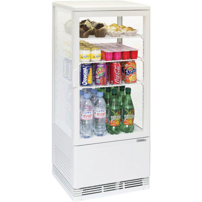 Mini vitrine réfrigérée positif 78 litres CASSELIN CVR78LB