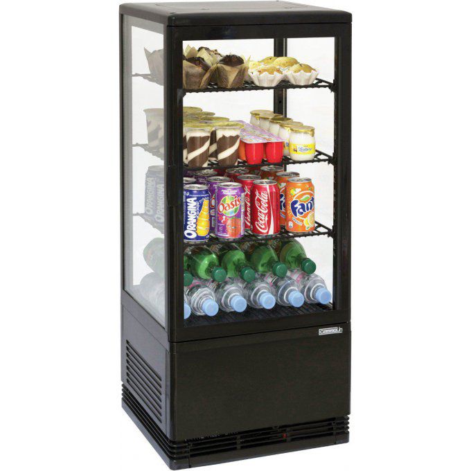 Mini vitrine réfrigérée positif 78 litres  CASSELIN CVR78LN