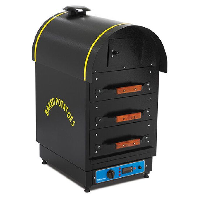 Four à pommes de terre avec 3 tiroirs chauffants, 36-45pdt/ h VIRTUS AIH0002