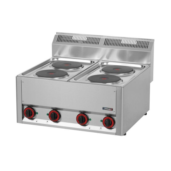Fourneau électrique à poser 4 feux T 66 CASSELIN C6FOE4FT66