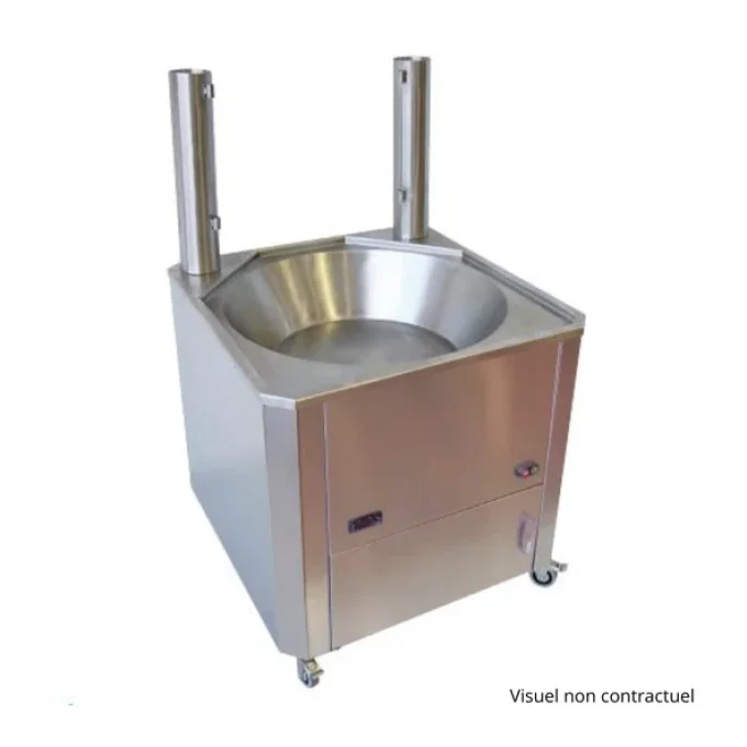 Friteuse à churros automatique à gaz - 14 L - INHOSPAN FGAUT70 -