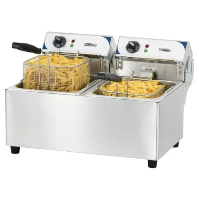 Friteuse électrique 2x7 litres CASSELIN CFE72B