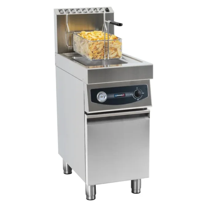 Friteuse gaz avec soubassement 17 litres CASSELIN CFG17S