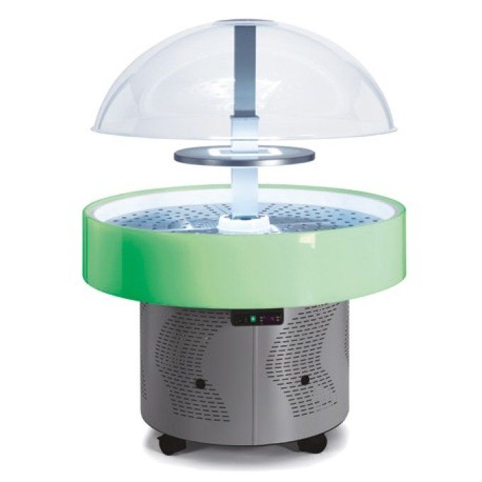 Buffet réfrigéré central rond 4 plaques FURNOTEL ISOLALEDP