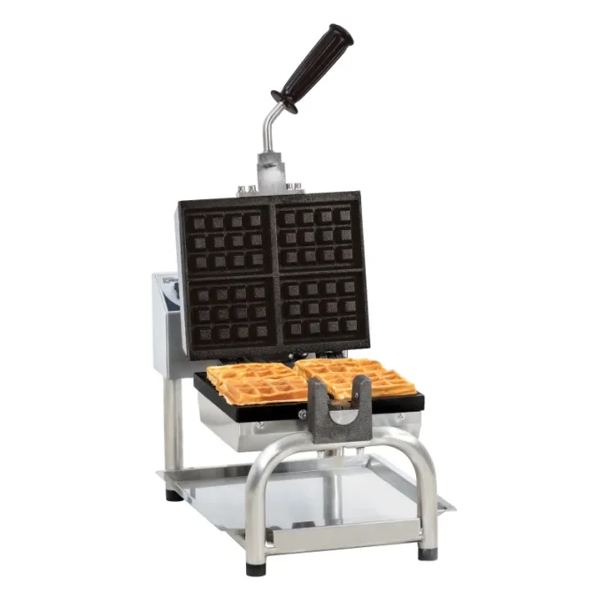 Gaufrier simple 180° - 4 mini gaufres CASSELIN CG180S4