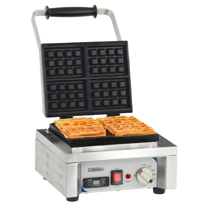 Gaufrier simple ouverture 90° - 4 mini gaufres CASSELIN CG90S4