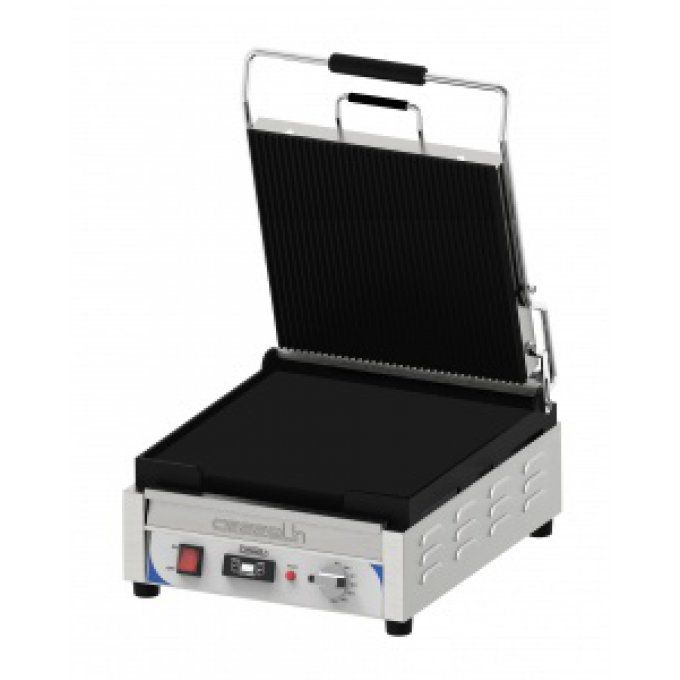 Grill Panini XL premium rainurée lisse CGPRLXLPT CASSELIN