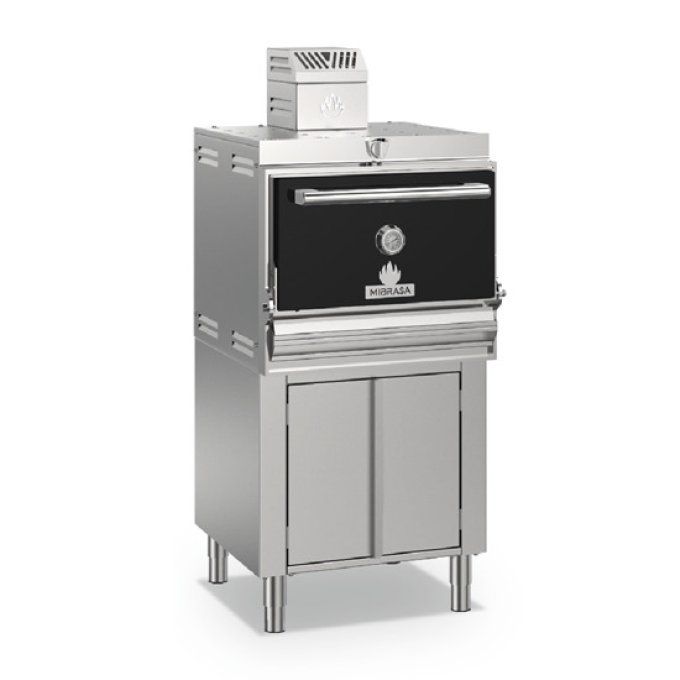 Four à charbon sur armoire chaude pour 110-130 couverts VIRTUS HMBAB110