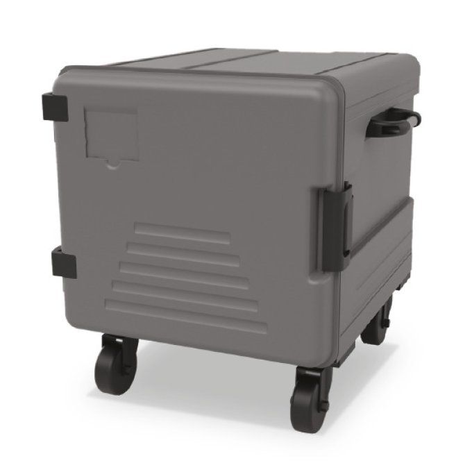 Boîte thermique neutre sur roues, 7x GN 2/1 h=65 mm VIRTUS IAA0003