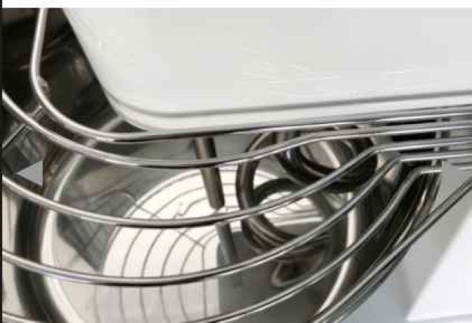 Pétrin à spirale Tête et cuve fixes 7 litres PRISMAFOOD IBM 5  