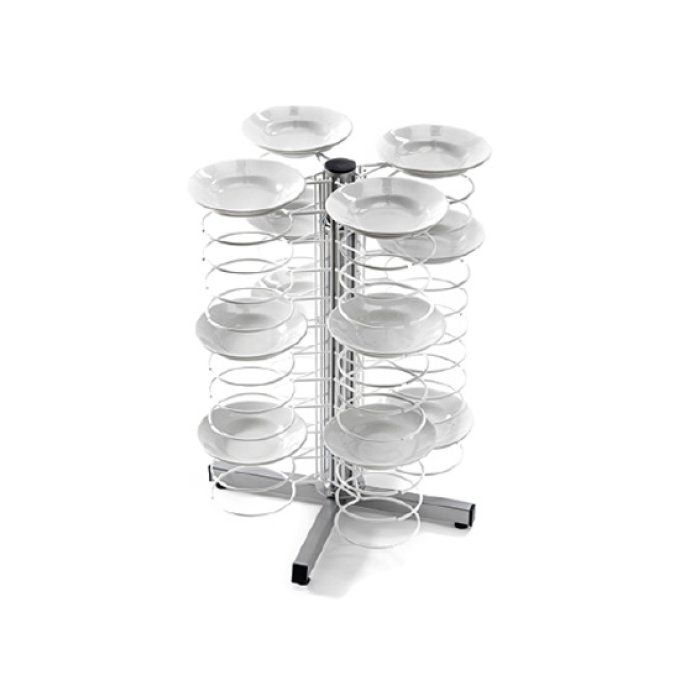 Colonne porte-assiettes, capacité 48 assiettes ø 240-310 mm VIRTUS IFA0013