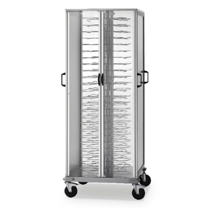 Chariot porte-assiettes neutre, 88x ø 250÷310 mm VIRTUS IFA0045