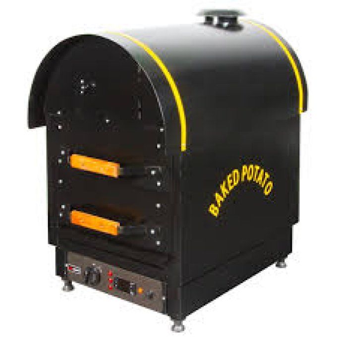 Four à pommes de terre avec 2 tiroirs chauffants, 24-30 pdt/ h VIRTUS AIH0001