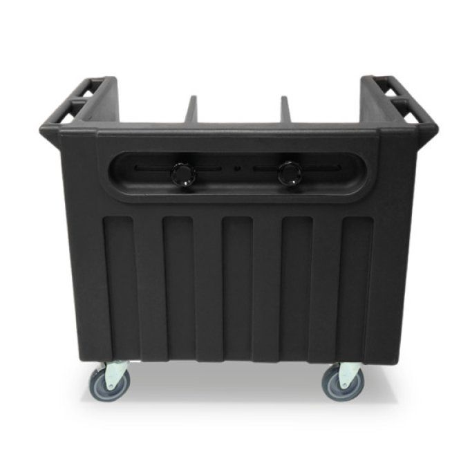 Chariot pour plaques avec 3 colonnes, max. 180 ø 180÷360 mm, VIRTUS KRCPP3