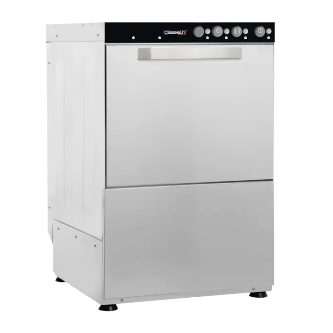 Lave-verres 400 avec pompe de vidange et adoucisseur intégrés CASSELIN CLV40PVADB