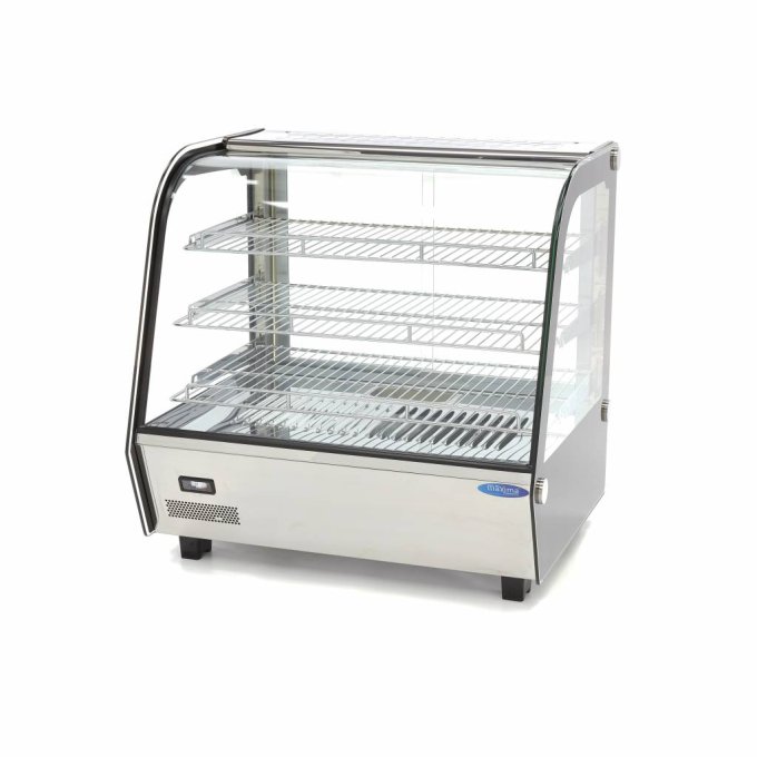 Vitrine chaude - 120 L - 67,8 cm - 3 étagères Maxima 09400846