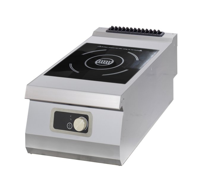 Heavy Duty cuisinière 1 brûleur induction prof. 70 cm Maxima 09398200