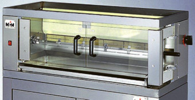 Rôtissoire électrique 1 broche 6 poulets MCM 1EE/1EEN