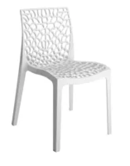 Chaise de jardin GRAND SOLEIL Grafik en résine injectée 