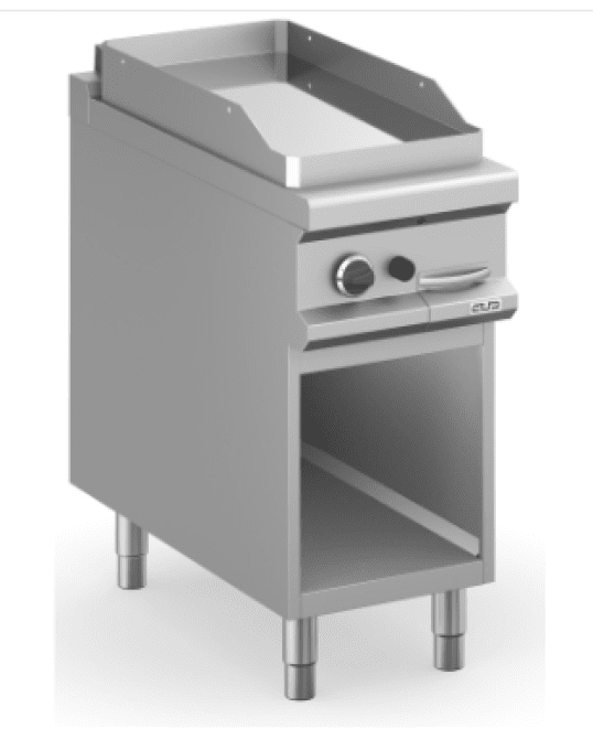 Frytop gaz 40cm plaque lisse 8 kw ARILEX MAGISTRA+900  MFTG94AL 