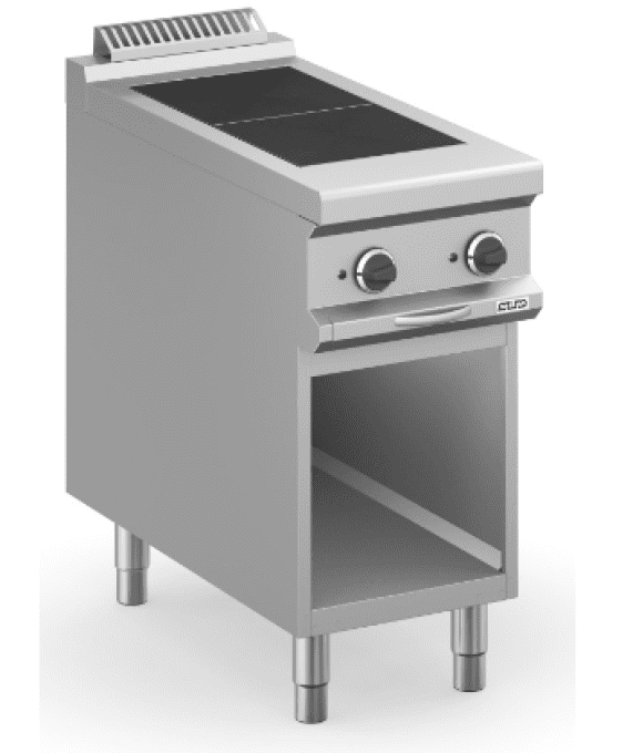 Fourneau élec. 2 zones carrées sur coffre MPQR94A ARILEX