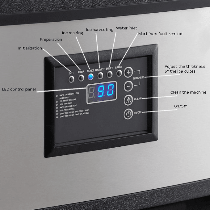MACHINE A GLAÇONS 73KG/24H