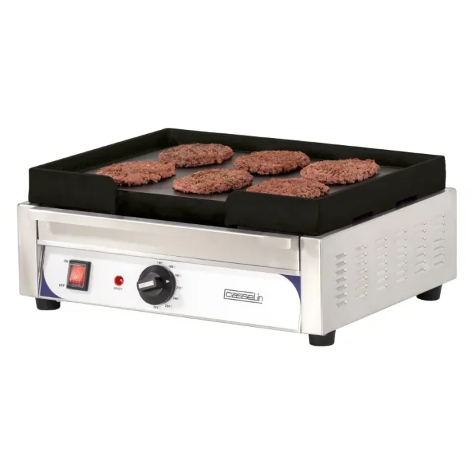 Plaque à snacker fonte lisse compacte CASSELIN CPASFLC