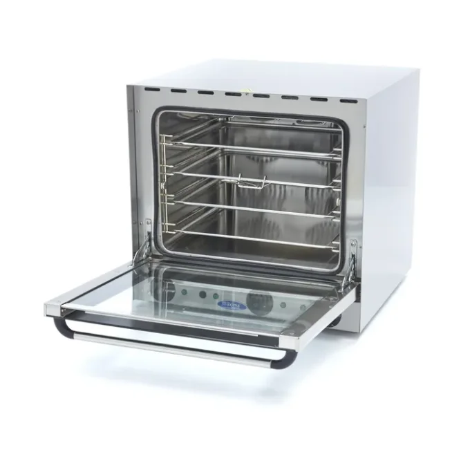 Four à convection - grill - 4 plateaux - minuterie intégrée - jusqu'à 300°C MAXIMA 09300417