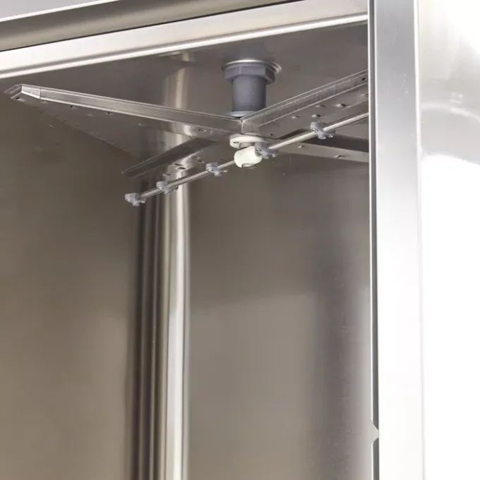 Lave-ustensiles  60x76cm pompe à savon et à rinçage MAXIMA 09200775