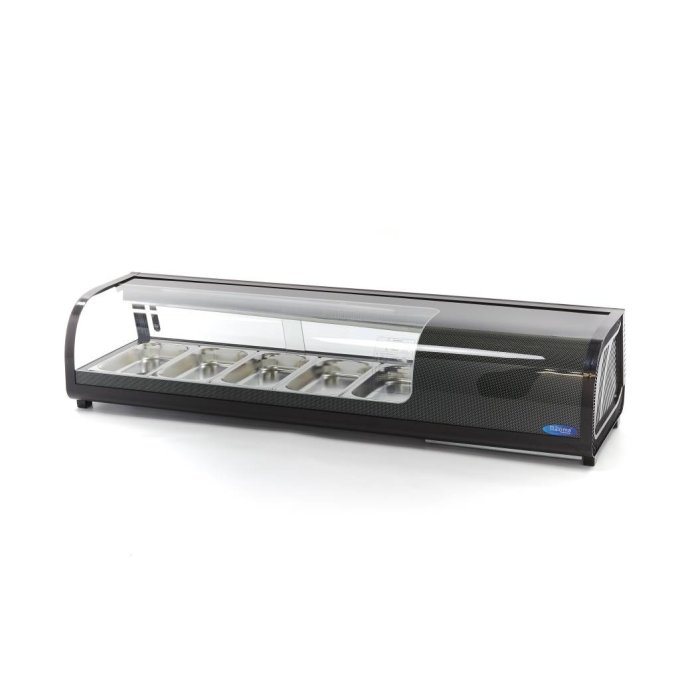 Présentoir sushis et tapas - 52 L - 5 x 1/3 GN Maxima09400865