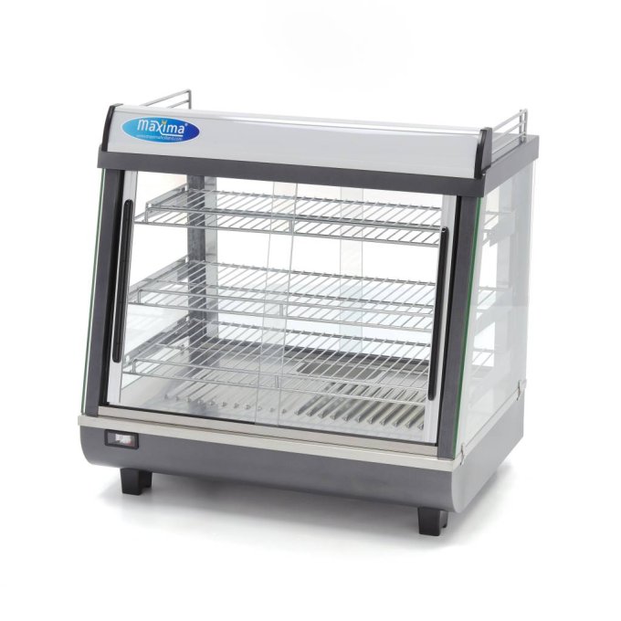 Vitrine chaude - 96 L - 67,5 cm - 3 étagères Maxima 09400785