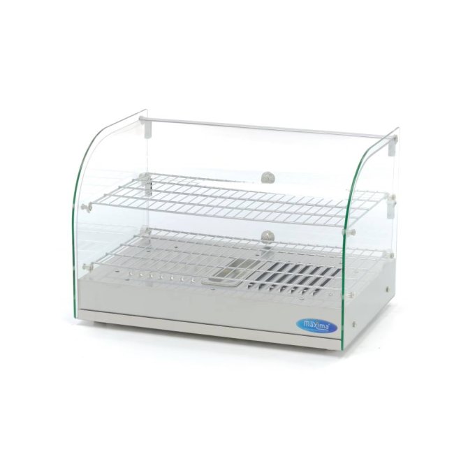 Vitrine chaude - 45 L - 55 cm - 2 étagères Maxima 09400775